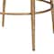 Baxton Studio Jessa Counter Stool with Hand-Forged Metal Frame 270-14727-ZORO - alternate 6