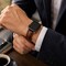 Elegani Alligator-Embossed Leather Band Compatible with Apple Watch 49mm, Brown, Black Buckle LAD-BRNBRN-BLK-49 - alternate 3
