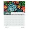 House Of Doolittle Monthly Wall Calendar, Succulent & Cacti, 12 Months, Jan-Dec, 11 in x 14 in 317 - alternate 1