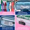 Its Academic Locking Pencil Case, For Office & School Supplies, Travel Organizer Bag, Palm Tree & Blue, 2-Pack 24371-PMBL-2PK - alternate 6