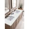 James Martin Vanities Bristol 72'' D Vanity, Whitewashed Walnut w/ Ethereal Noctis Silestone Top w/ Wireless Charger 157-V72-WW-FENC - alternate 5