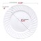 Smarty Had A Party White Flair Plastic Dinnerware Value Set (144 Dinner Plates + 144 Salad Plates), 288PK 210WVP-CASE - alternate 9