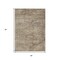 Homeroots 3' X 5' Brown And Taupe Aztec Washable Indoor Outdoor Area Rug 615542 - alternate 6