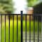 Nuvo Iron 2''x2''x44'' Tall Textured Black Ready Rail Steel Railing Post, Post Cap Included DSRP2244-B - alternate 7