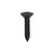 Auveco Phillips Oval Head Tapping Screw #8 x 3/4in - Black, 100PK 23806 - alternate 1