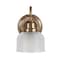 Jonathan Y Virginia 5.75" 1-Light Metal/Glass LED Vanity Light, Brass Gold JYL7407B - alternate 6