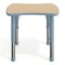 Flash Furniture Commercial Plastic Adjustable Height Activity Table-NAT/Dusty Blue, 26.5x21.75 YU-YCY-098-RECT-TBL-DSTYBL-GG - alternate 6