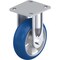 Blickle Rigid Plate Caster, PU, 6", 1100 lb. BEHS-ALBS 150K-14-CO - alternate 1