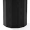 Homeroots 60" Black Solid Wood Pedestal Base Round Top Dining Table 721055 - alternate 6