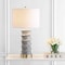 Jonathan Y Taipei 28" Ceramic LED Table Lamp, Dark Grey/Gold JYL3052A - alternate 6
