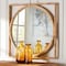 Bali & Pari Bayan Japandi Natural Rattan Wall Mirror 248-13780-ZORO - alternate 2