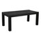 Homeroots 72" Dark Gray Solid Wood Dining Table 488705 - alternate 4