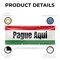 Signmission Pague Aqui, 36 Inch x 96 Inch, Vinyl Banner B-96-30772 - alternate 4