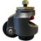 Hyw Products S-Type Leveling Casters Nylon Wheels 100S Top Plate With Bolt & Nut Included KC100S - alternate 4