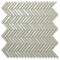 Apollo Tile White 11.8 in x 11.8 in Glass Glossy, Matte Floor and Wall Mosaic Tile 4.83 sqft/case, 5PK APLALA8807A - alternate 1