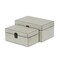 Homeroots Set of Two Off White Solid Wood Box With Lid, 2PK 489395 - alternate 3