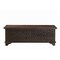 Homeroots 52" Brown Solid Wood Geometric Storage Ottoman 642287 - alternate 6