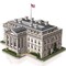 Wrebbit3D The White House 3D Jigsaw Puzzle White 490 pc W3D-1007 - alternate 4