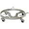 Zoro Select DrumDolly, 30galto55gal, 30.875inL, Silver DRUM-DRH-HR-TLT - alternate 1