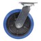 Vestil Elastic Rubber Swivel Caster 8 In. Diameter x 2 In. Width 770 Lb. Capacity Blue/Black CST-BB-8X2ER-S - alternate 12