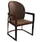 Leisuremod Svelta Elegant Wooden Dining Chair in Brown SC58BR - alternate 1