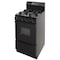 Premier Gas Range, Four 9100 BTU Sealed Burners, 20 inW x 44 inH x 24.5 inD, 2.42 cu. Ft., Black 805735 - alternate 1