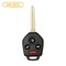 Aks Keys 2012 - 2019 Subaru Remote Head Key 4B FCC# CWTWBU766 - 433 MHz - Canadian Vehicles Only RC-SUBARU-19C - alternate 2