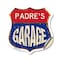 Signmission Padre's Garage, 18 Inch X 18 Inch, Vinyl Decal SHI-D-18-383-PADRE - alternate 1