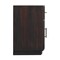 Homeroots 24" Brown Solid Wood Two Drawer Nightstand 719629 - alternate 7