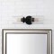 Jonathan Y Jules Edison 16.5" Cylinder 2-Light Iron/Seeded Glass Farmhouse Contemporary LED Wall Sconce, Black JYL7577A - alternate 8
