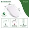 Anzzi Electric Bidet Seat with Heated Seat, Warm Water, Rear and Lady Wash, and Remote TL-AZEB106UWH - alternate 9
