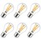 Luxrite A15 Edison LED Bulb, 60W Equivalent, 8.5W, Dimmable, 3000K Soft White, Enclosed Fixture, 6PK LR21691 - alternate 1
