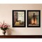 Homeroots Set Of Two What I Love Most 2 Black Framed Print Wall Art, 2PK 405993 - alternate 4
