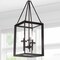 Jonathan Y Anna 12" 3-light Metal/Glass LED Pendant, Oil Rubbed Bronze JYL7412A - alternate 8