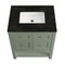 James Martin Vanities Breckenridge 30" Single Vanity, Smokey Celadon, w/ 3 CM Phantome Eclos Top 330-V30-SC-3PHT - alternate 6