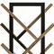 Homeroots 48" Brown Wood Sixteen Tier Etagere Bookcase 717456 - alternate 2