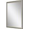 Homeroots 38" Silver Solid Wood Framed Accent Mirror 632824 - alternate 5