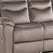 Homeroots 78" Brown Velvet Reclining Sofa With Black Legs 347270 - alternate 5