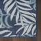 Homeroots 9' X 12' Navy Blue And Ivory Palm Leaf Indoor Outdoor Area Rug 551478 - alternate 7