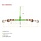 Mytee Products 3/8 in-1/1 in Hi-Viz Green Heavy Duty Ratchet Load Chain Binder w/ Grab Hooks, 2PK CBRS38-SGx2 - alternate 4