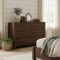 Homeroots 59" Brown Metal Six Drawer Dresser 374189 - alternate 6