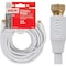Rca 25 Ft. White RG6 Coaxial Cable VH625WHR - alternate 1