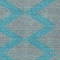 Homeroots 8' X 10' Teal Blue And Pink Geometric Washable Indoor Outdoor Area Rug 598791 - alternate 5