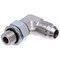 Gates Male Metric with O-Ring to Male JIC 37 Flare - 90 Metric Conversion G63160-1808 - alternate 1
