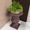 Leisuremod Urn Planter Handcrafted Fiberstone & MGO Clay - Weatherproof Indoor/Outdoor Pot LP28BR - alternate 6