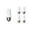 Bulbrite Mini 100w Equivalent T8 Medium Screw Base E26 in Frost Finish Dimmable 2900K Halogen Light Bulb, 5PK 861994 - alternate 1