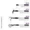 Zenport Cultivator and Rake Garden Multi Tool Handle J0016 - alternate 4