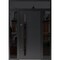 Vdomdoors Steel Door Dekton 0163 Ardesia Nero 96вЂќ/ 2 Side and Top Exterior Window Sidelite Entry Door Paint DEKTON0163EXD-ARD-W12+36+12xH96+16-RH-I - alternate 1