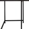 Homeroots 58" Brown and Black Wood and Metal Corner Computer Desk 489861 - alternate 8