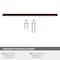 Amerock Cyprus 10-1/16 inch 256mm Center-to-Center Oil-Rubbed Bronze Cabinet Pull BP26210ORB - alternate 3